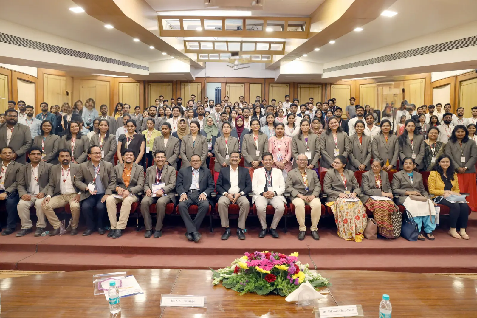 Pharmaceutical research professionals in collaborative discussion
